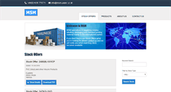 Desktop Screenshot of msm-paper.co.uk